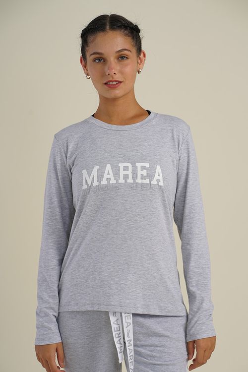 REMERA WAYS MANGAS LARGAS SINCE JERSEY ELASTIZADOCON RIBB