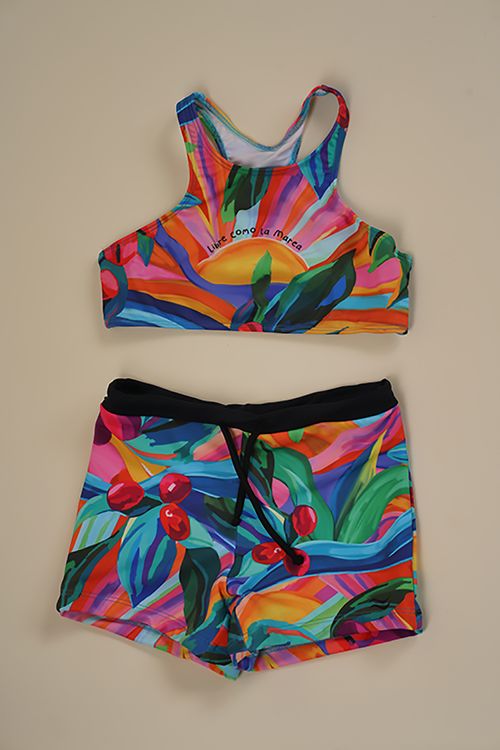 NENA BIKINI BABI COFFE BEACH TRICOT SUBLIMADO