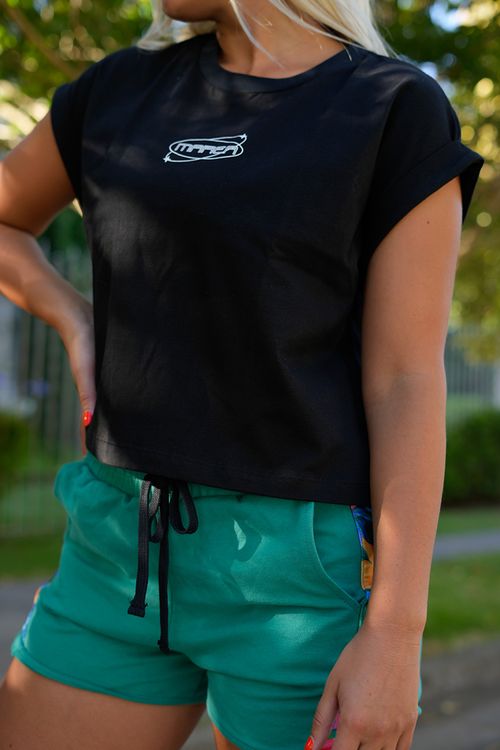 REMERA MARTE MANGA CORTA CYBER JERSEY RIGIDO GAMUZADO