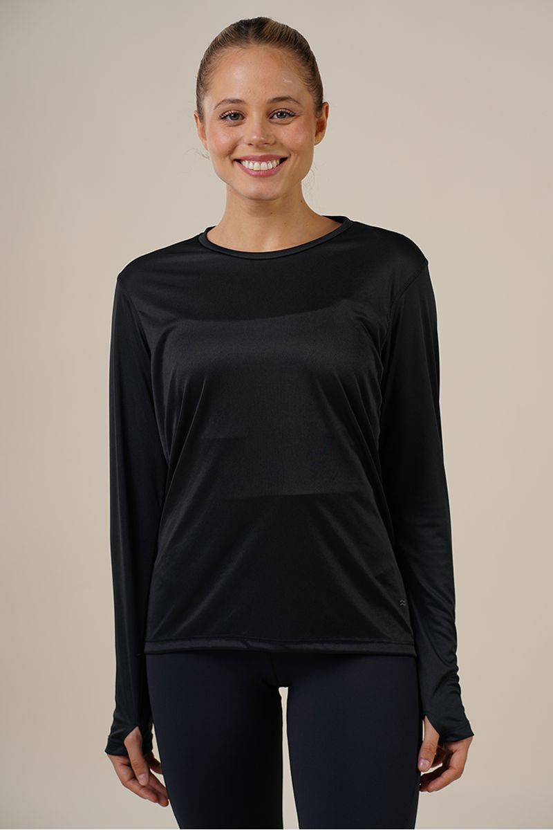 Remera-Isla-Interlock-y-Mesh-Negro