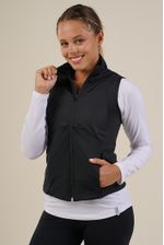 Chaleco-Tanya-Microfibra-Plana-y-Polisap-Negro-Remera-Running-Manga-Larga-Jersey-Blanco