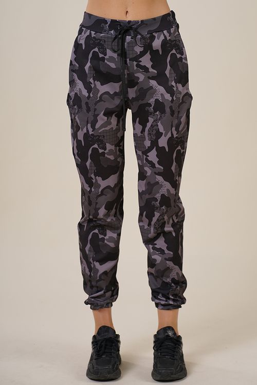 BABUCHA MILA CAMOUFLAGE GRID ECOGREEN SUBLIMADO