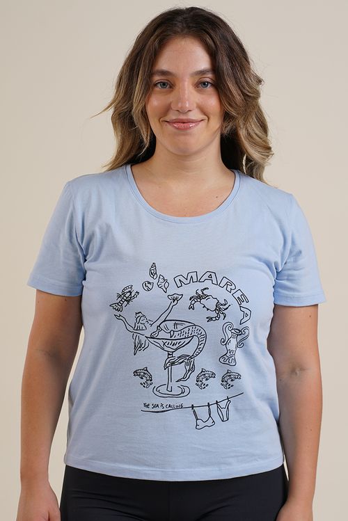 REMERA JAZMIN I MANGA CORTA JERSEY ALGODON.