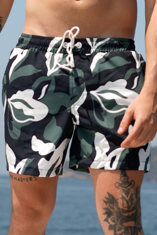 SHORT LUCAS II ARBOREA MICROFIBRA CON LYCRA