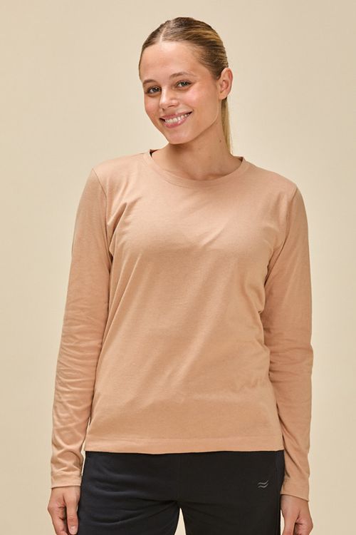 REMERA WAYS MANGAS LARGAS JERSEY ALGODON