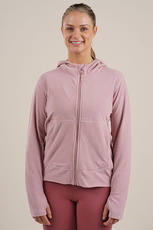 CAMPERA ADELE MICROPOLAR CON BORDADOR