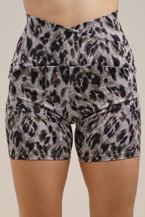 SHORT POPPY I LIZARD ECOGREEN SUBLIMADO