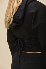 Buzo-PARDO-rustico-negro-y-Babucha-MARIEL-rustico-negro