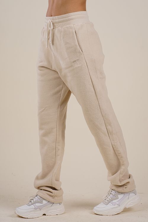 PANTALON PRUNA I CON RECORTES FRIZA VELOUR