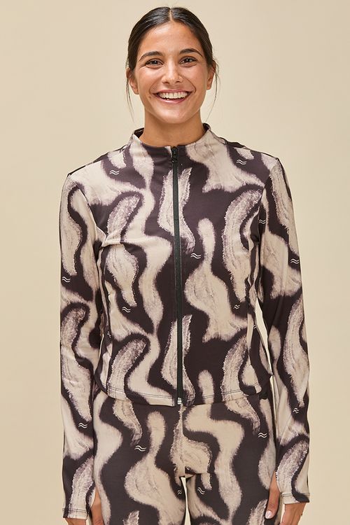 CAMPERA AMBER ACUARELA LUXE