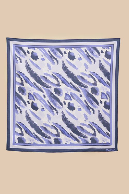 PAÑUELO MEGHAN AQUA WILD MICROFIBRA