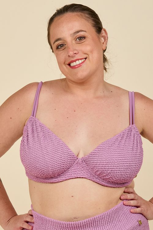 CORPIÑO LOUBET DUO JACQUARD MIST COMBINADA