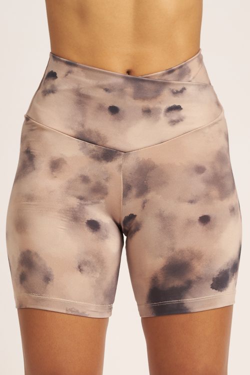 SHORT POPPY II STONE MIST MICROFIBRA