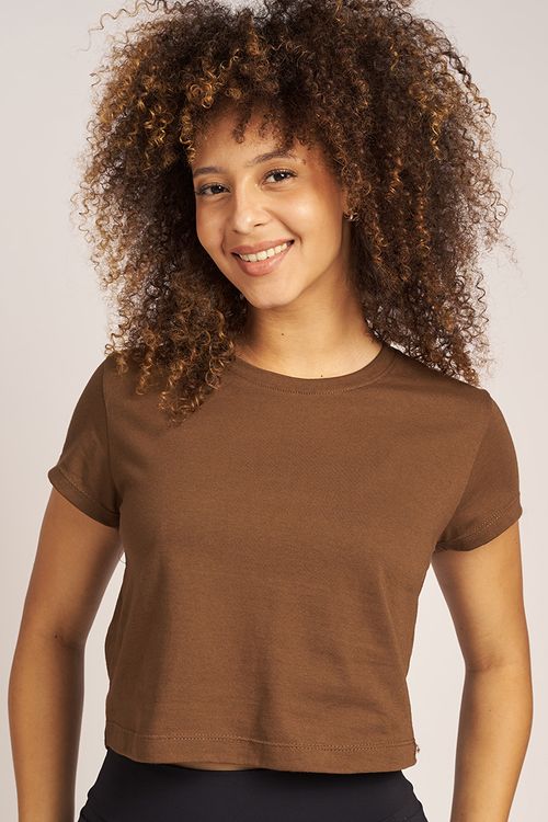 REMERA LILLIA MAGA CORTA JERSEY DE ALGODON