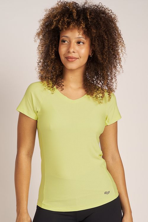 REMERA RUNNING MANGA CORTA MINICUADRO