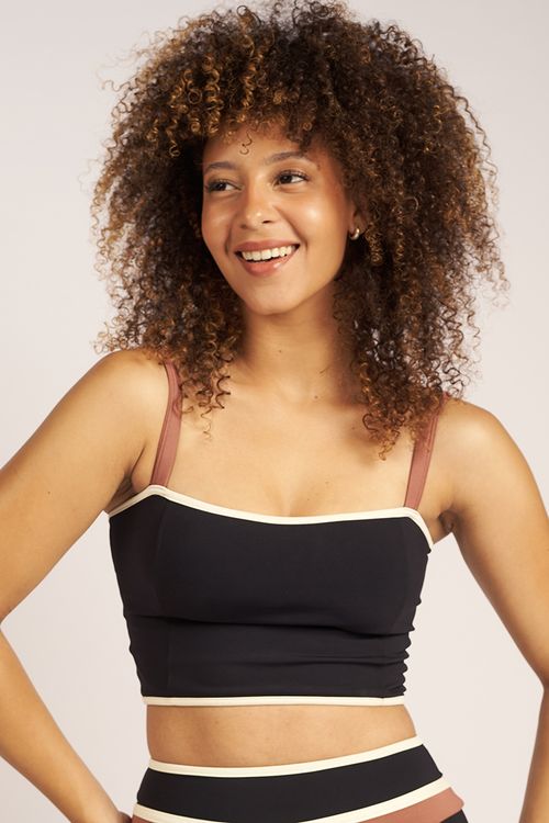 TOP NIZA SUPPLEX CON RECORTE CON VIVOS