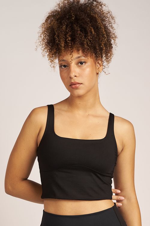 TOP DECO II SUPPLEX CON RECORTE CIRCULAR