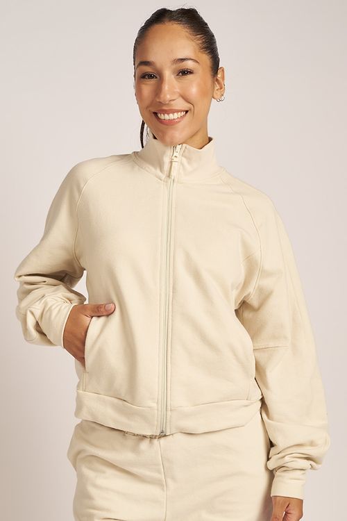 CAMPERA GRETA II RUSTICO ELASTIZADO COMBINADO RIBB