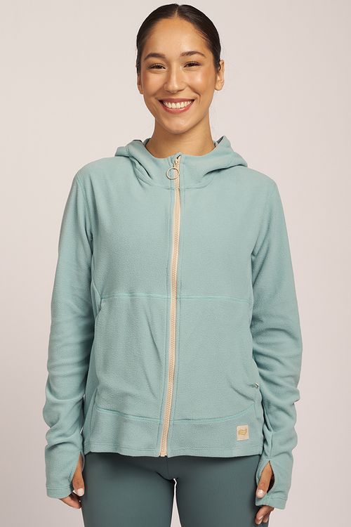 CAMPERA ADELE MICROPOLAR CON BORDADOR