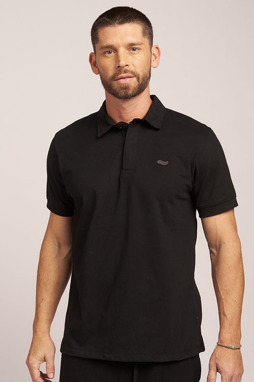 REMERA CHOMBA ANDY MANGA CORTA JERSET ELASTIZADO GAMUZADO