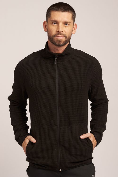 CAMPERA ZYAN II MICRPOLAR GRID CON RECORTES